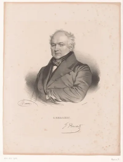 Portret van Gilbert Breschet