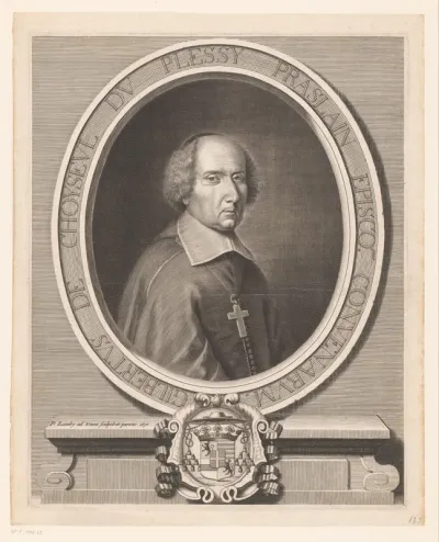 Portret van Gilbert de Choiseul Duplessis Praslin