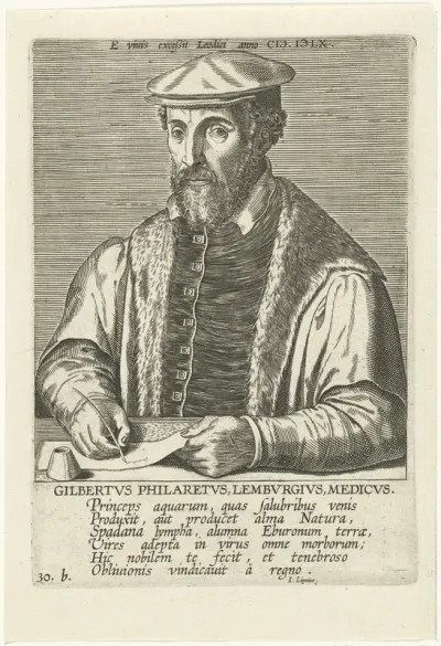 Portret van Gilbert Fusch