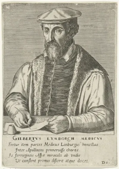 Portret van Gilbert Fusch