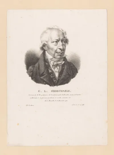 Portret van Gilles Lambert Godecharle