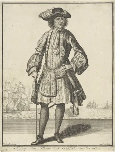 Portret van Gilles Schey