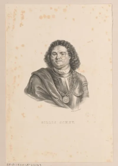 Portret van Gilles Schey