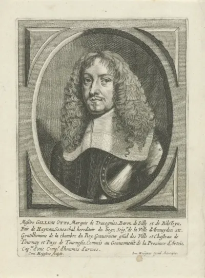 Portret van Gillion-Othon I de Trazegnies