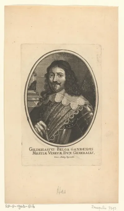 Portret van Gillis de Haes