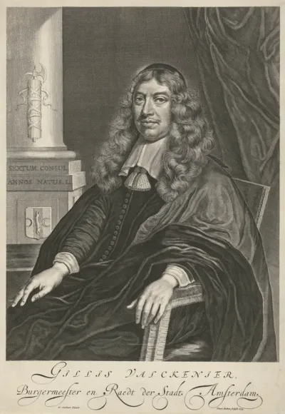 Portret van Gillis Valckenier op 50-jarige leeftijd