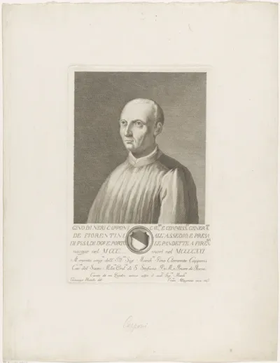 Portret van Gino di Neri Capponi