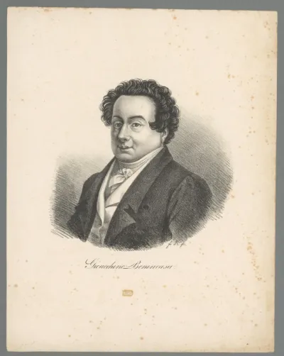 Portret van Gioacchino Benincasa