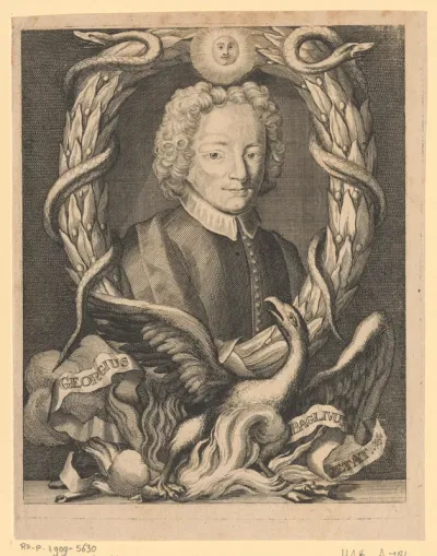 Portret van Giorgio Baglivi
