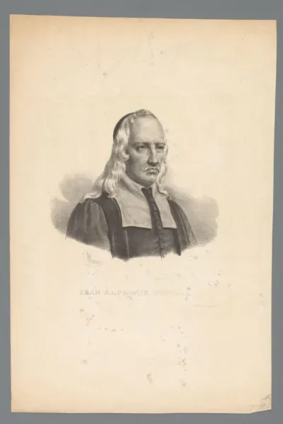 Portret van Giovanni Alfonso Borelli