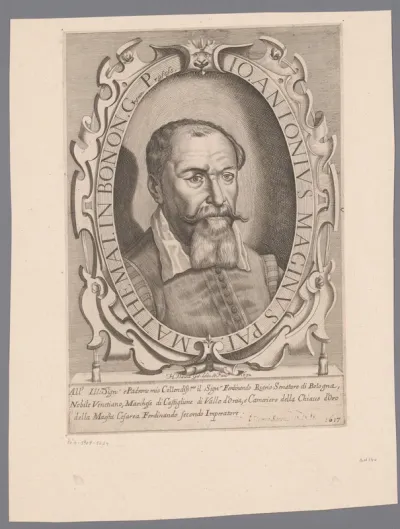 Portret van Giovanni Antonio Magini