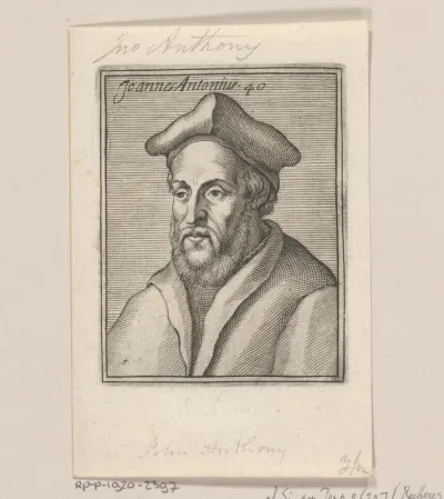 Portret van Giovanni Antonio Rossi