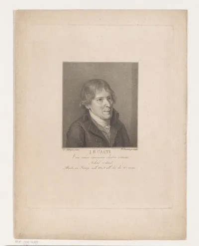 Portret van Giovanni Battista Casti