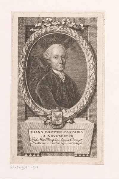 Portret van Giovanni Battista de Gaspari