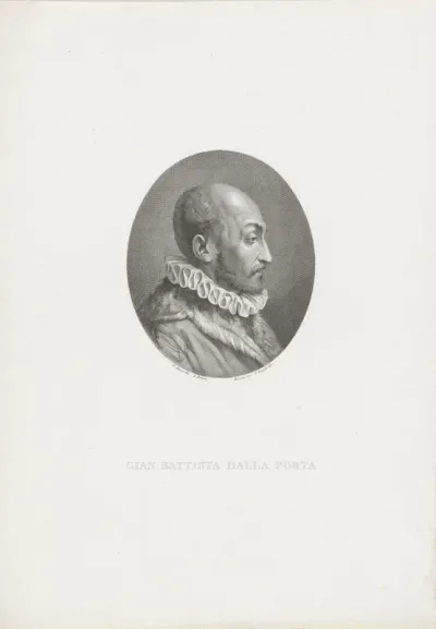 Portret van Giovanni Battista della Porta