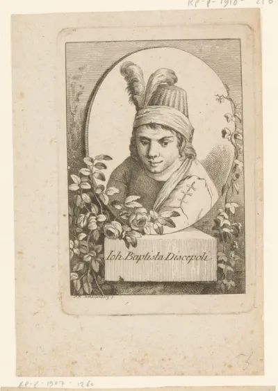 Portret van Giovanni Battista Discepoli
