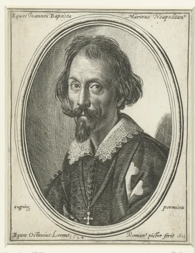Portret van Giovanni Battista Marino