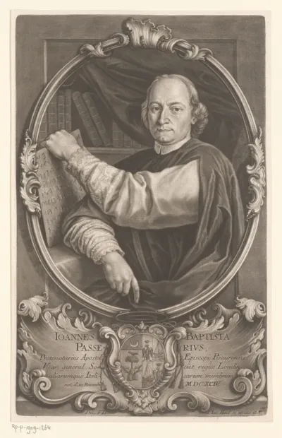 Portret van Giovanni Battista Passeri
