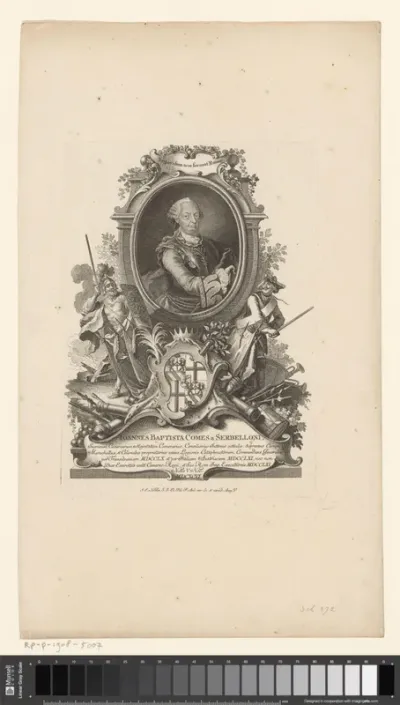 Portret van Giovanni Battista Serbelloni