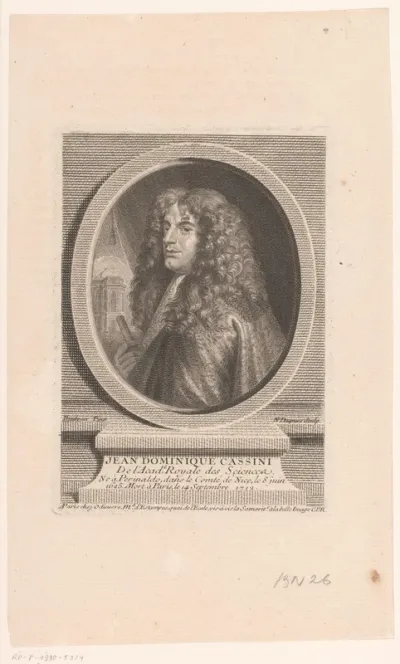 Portret van Giovanni Domenico Cassini