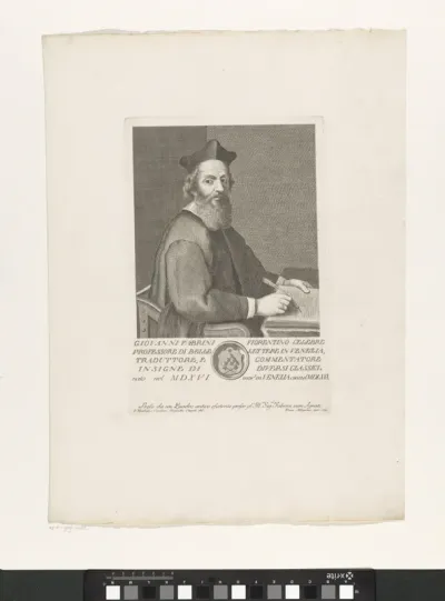 Portret van Giovanni Fabrini