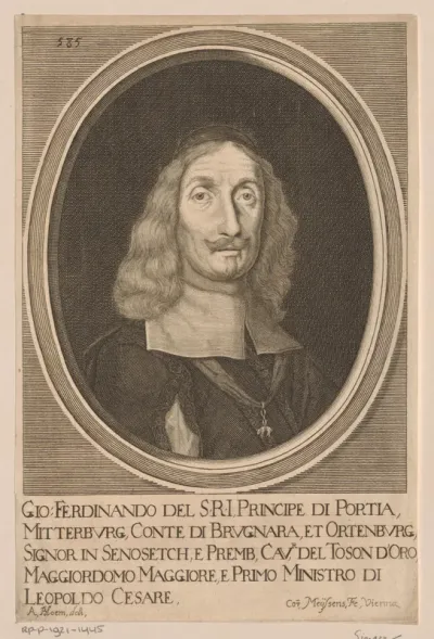 Portret van Giovanni Ferdinando van Porcia en Brugnera