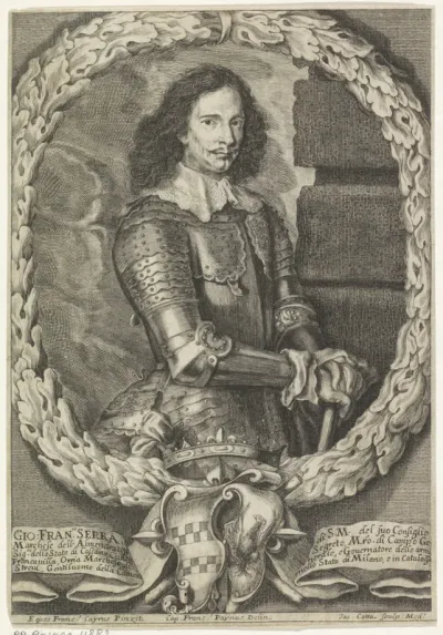 Portret van Giovanni Francesco Serra