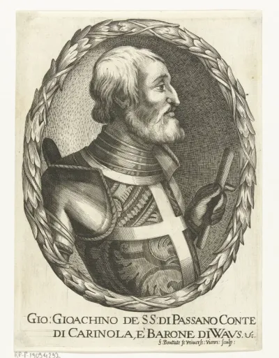 Portret van Giovanni Gioacchino di Passano