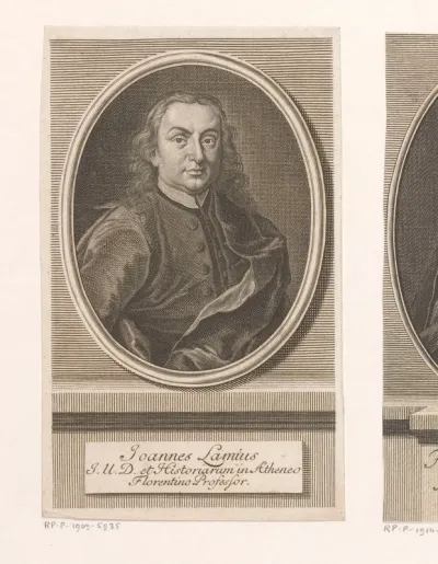 Portret van Giovanni Lami