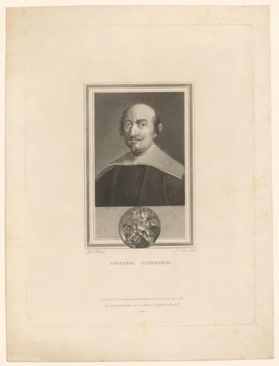 Portret van Giovanni Lanfranco