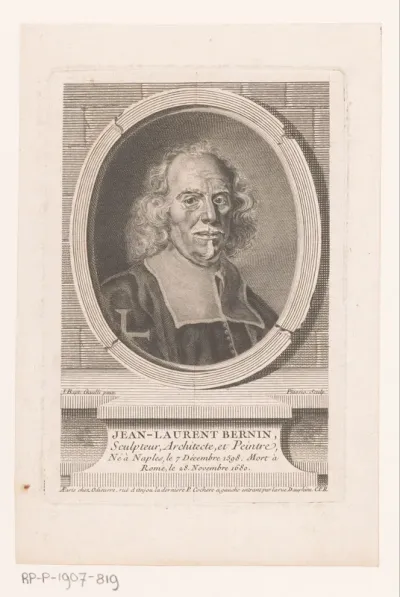 Portret van Giovanni Lorenzo Bernini
