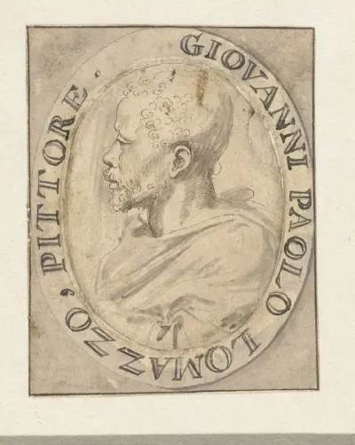 Portret van Giovanni Paolo Lomazzo