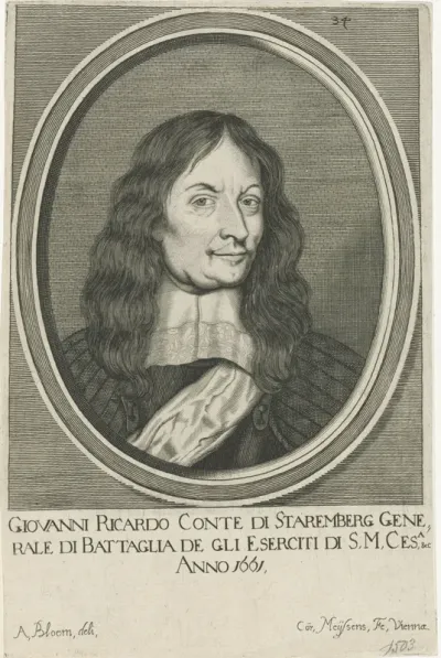 Portret van Giovanni Ricardo Starhemberg