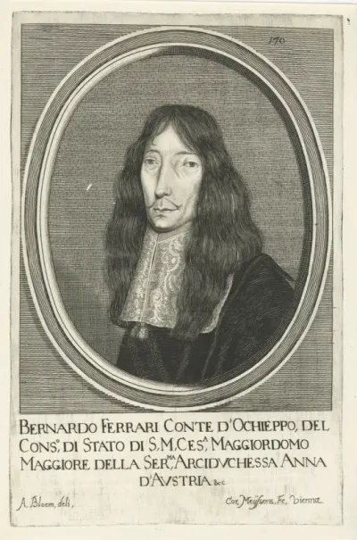 Portret van Girolamo Bernardo graaf van Ferrari d'Occhieppo