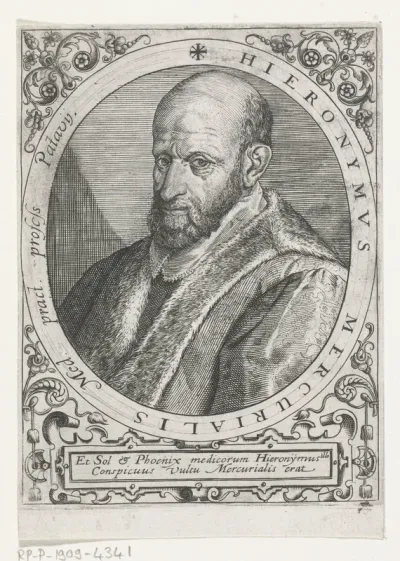 Portret van Girolamo Mercuriale