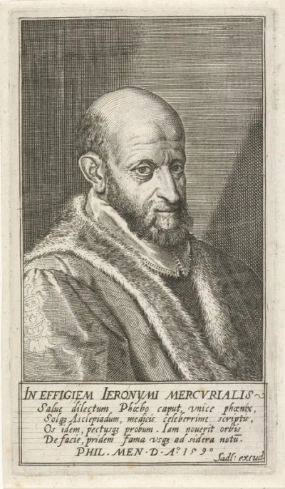 Portret van Girolamo Mercuriale