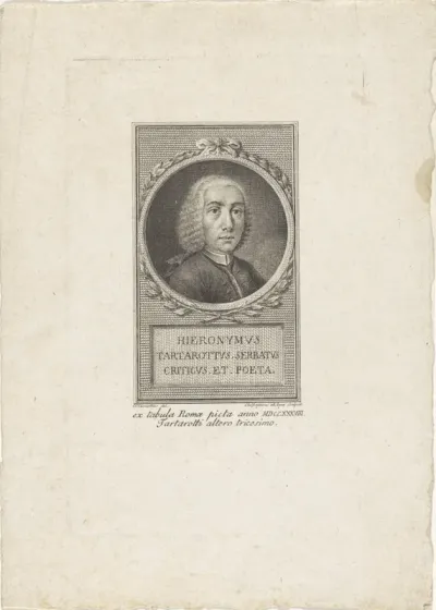 Portret van Girolamo Tartaròtti