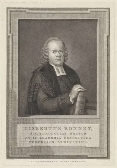 Portret van Gisberus Bonnet