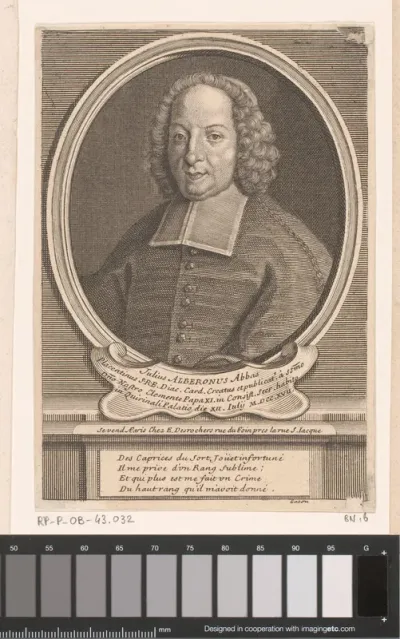 Portret van Giulio Alberoni