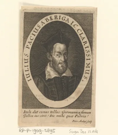 Portret van Giulio Pace