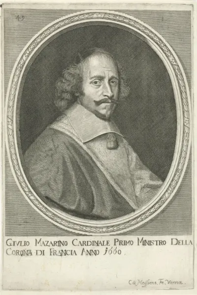 Portret van Giulio Raimondo Mazarino