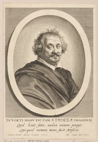 Portret van Giulio Strozzi