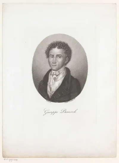 Portret van Giuseppe Benesch