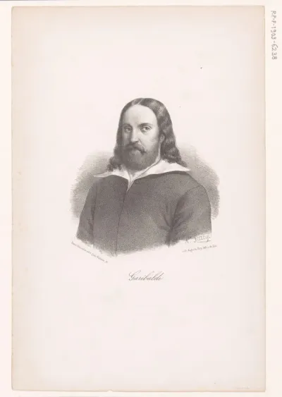 Portret van Giuseppe Garibaldi