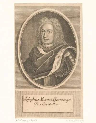 Portret van Giuseppe Maria Gonzaga