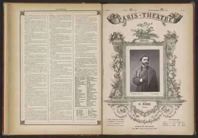 Portret van Giuseppe Verdi
