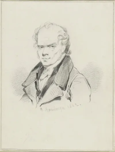 Portret van G.J.J. van Os