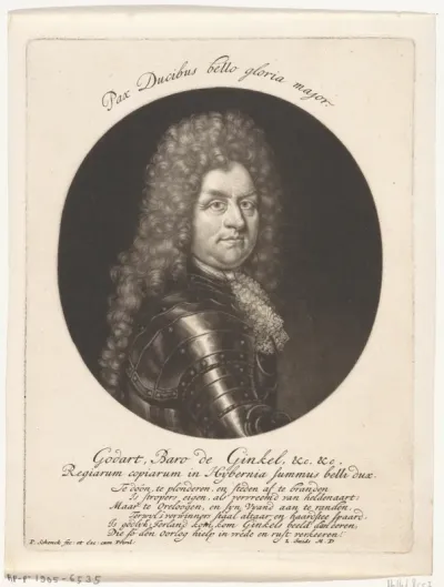 Portret van Godard, baron van Reede-Ginckel, graaf van Athlone