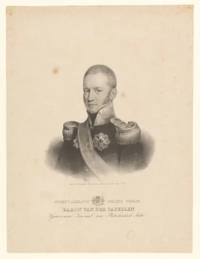 Portret van Godart Alexander Gerard Philip van der Capellen