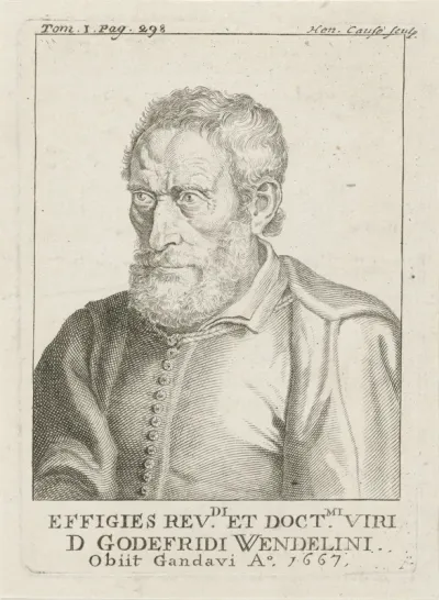 Portret van Godefridus Wendelinus